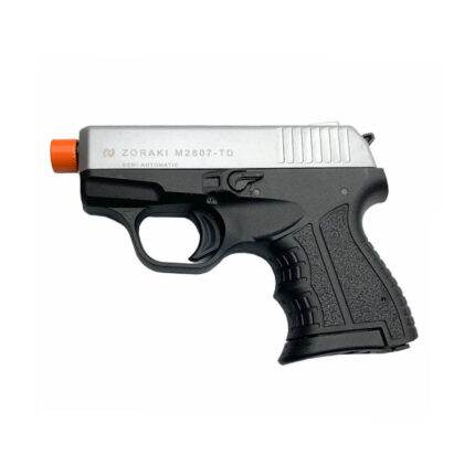 Zoraki 2807 Blank Firing Gun Silver - 8mm Front Fire Blank Gun